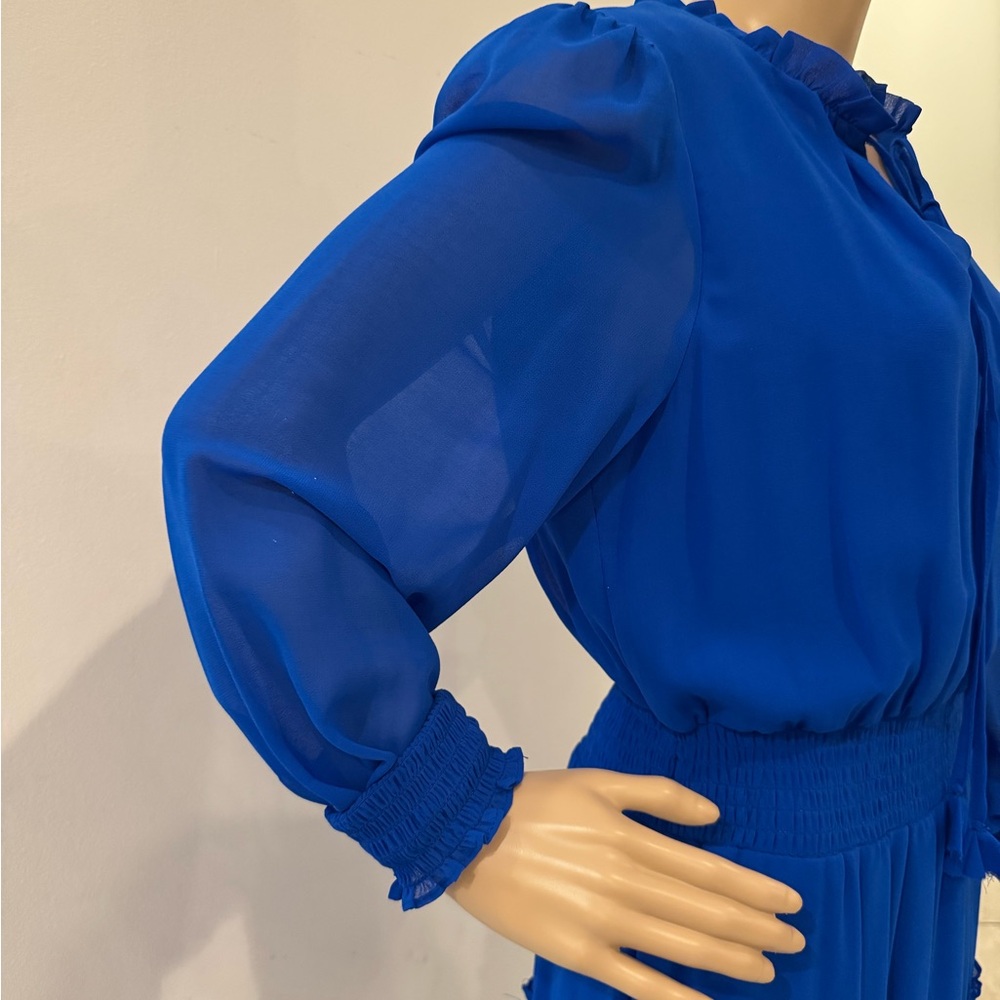 1. State Blue Long Sleeve Dress - Picture 6 of 11